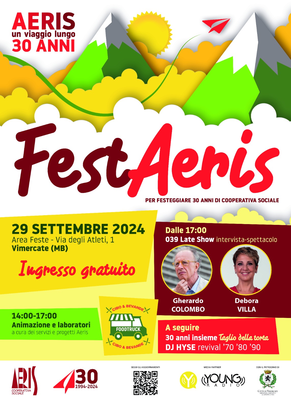 Festaeris Per Festeggiare I 30 Anni - ore 14 - 22.30