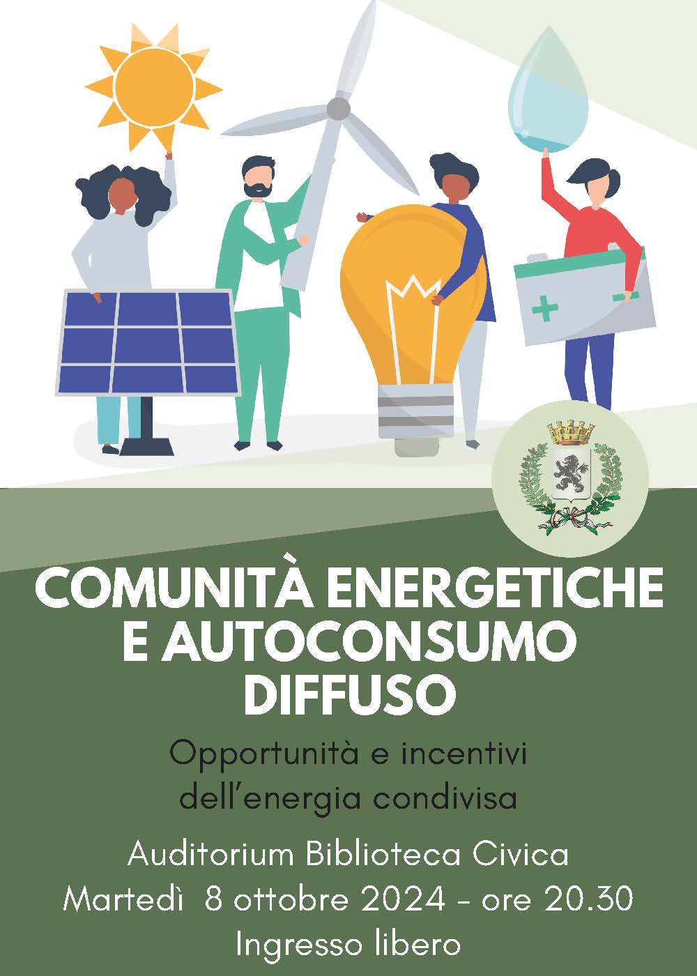 Comunità Energetiche e Autoconsumo Diffuso - ore 20.30